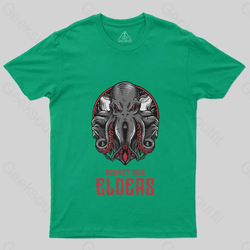 Respect Your Elders | Cthulhu | Gangster Cthulhu Essential T-Shirt - Image 6