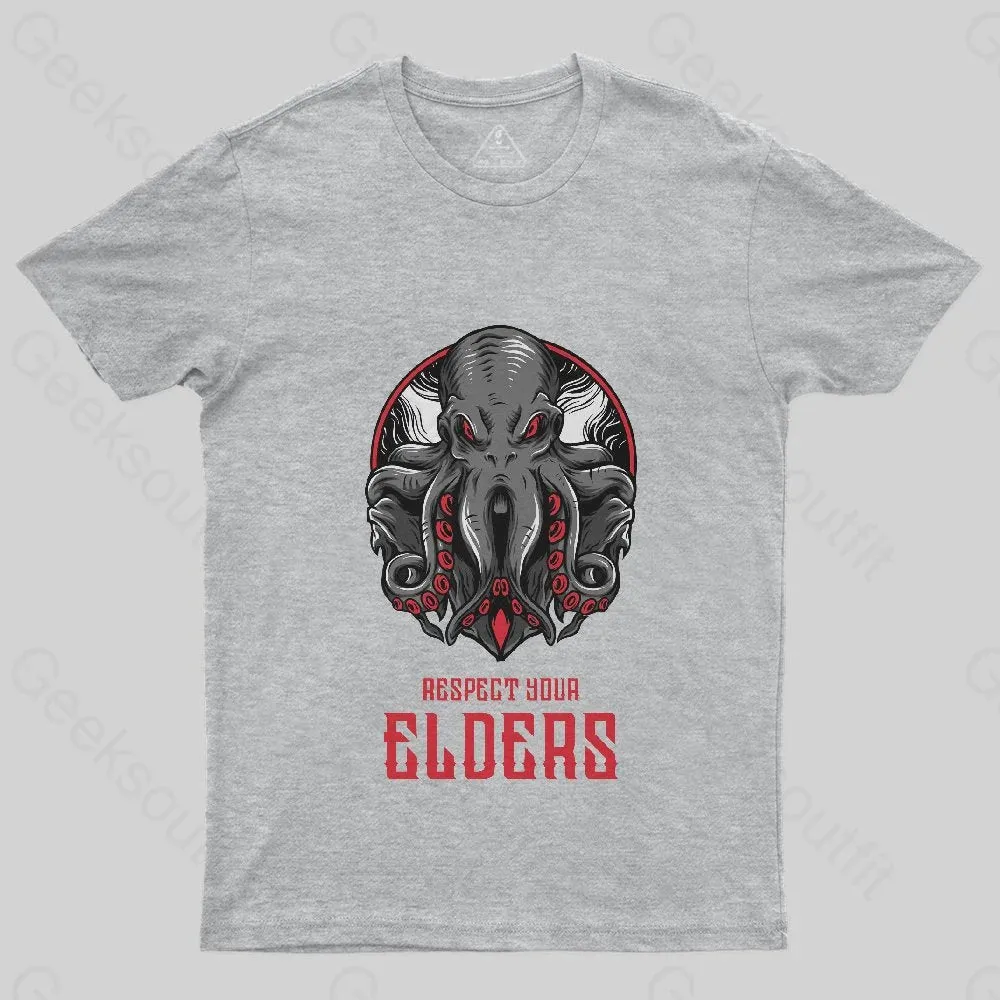 Respect Your Elders | Cthulhu | Gangster Cthulhu Essential T-Shirt - Image 5