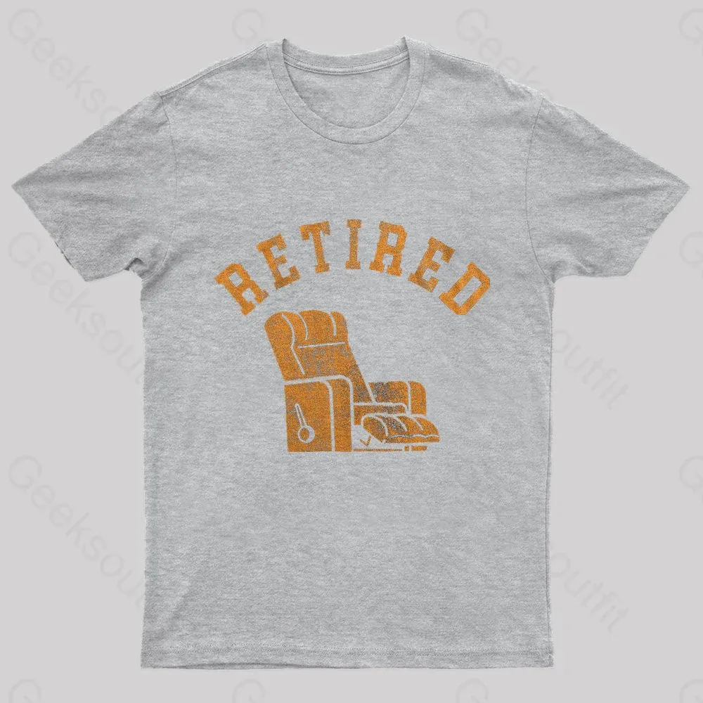 Retired Recliner Nerd T-Shirt - Image 6