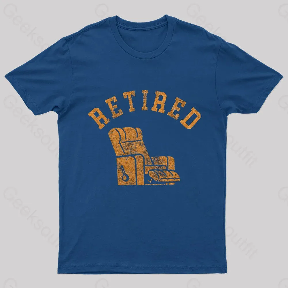 Retired Recliner Nerd T-Shirt - Image 2