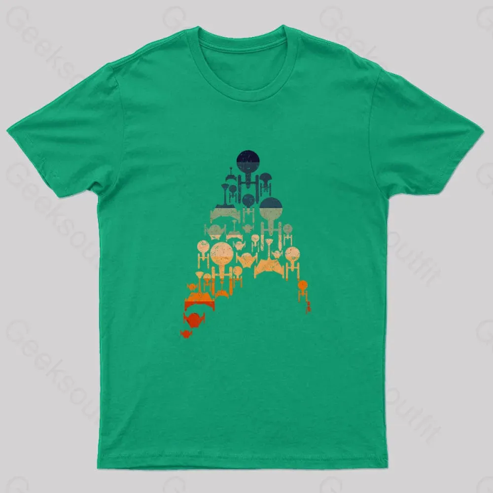 Retro Scifi Space Nerd T-Shirt - Image 3