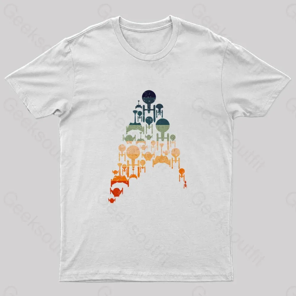 Retro Scifi Space Nerd T-Shirt - Image 5