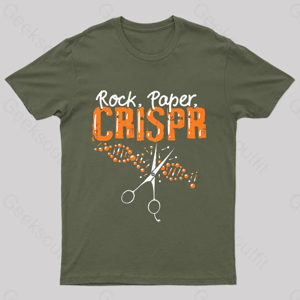 Rock Paper Chrispr Nerd T-Shirt