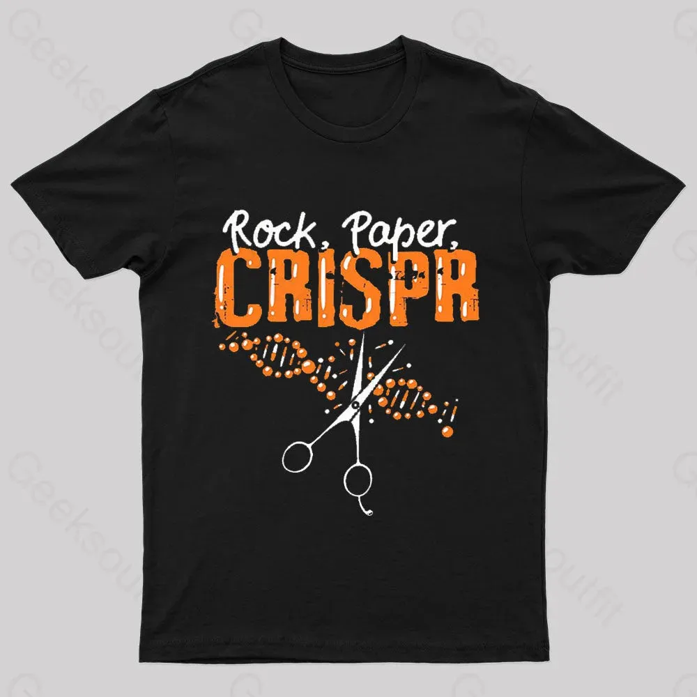 Rock Paper Chrispr Nerd T-Shirt - Image 2