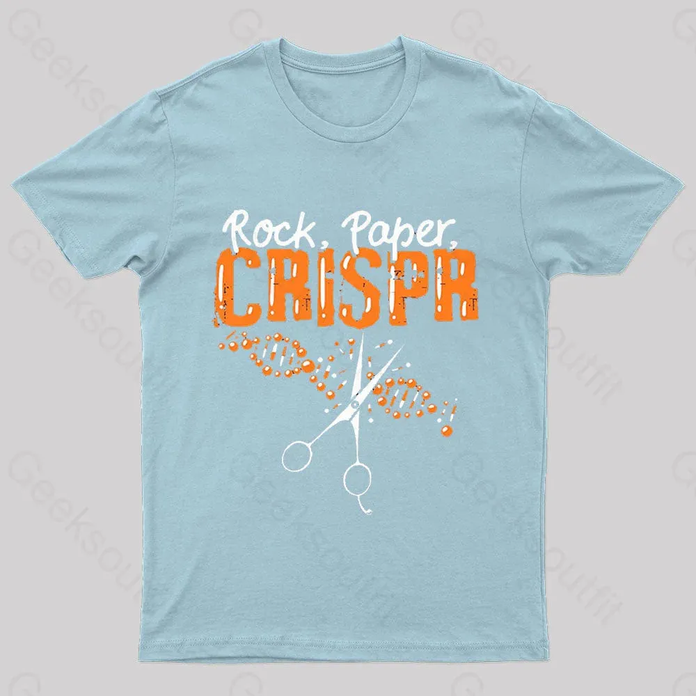 Rock Paper Chrispr Nerd T-Shirt - Image 7