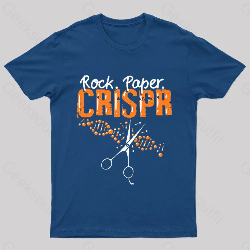 Rock Paper Chrispr Nerd T-Shirt - Image 3