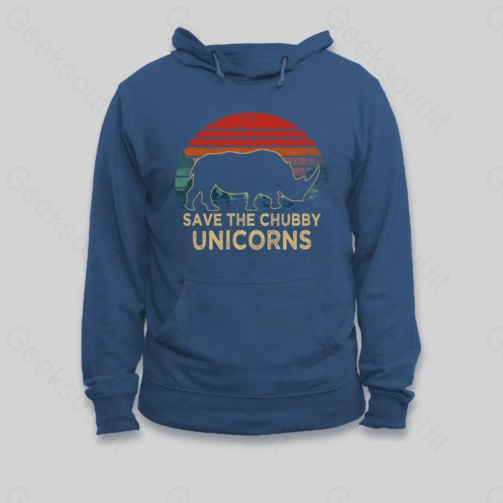 Save The Chubby Unicorns Hoodie - Image 2