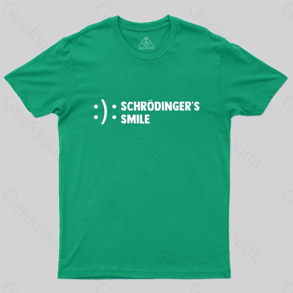 Schr?dinger's Smile T-Shirt - Image 7