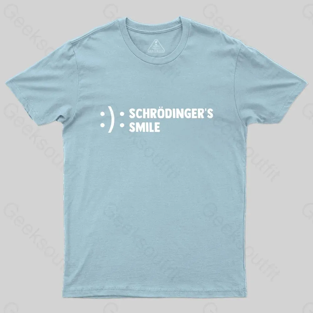 Schr?dinger's Smile T-Shirt - Image 5