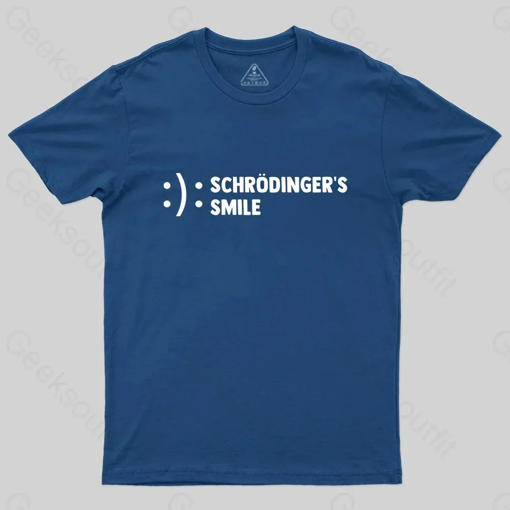 Schr?dinger's Smile T-Shirt - Image 2