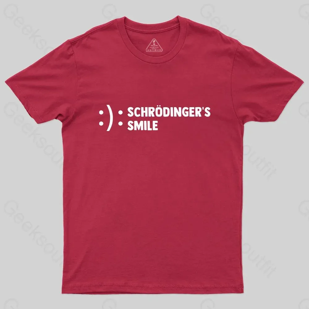 Schr?dinger's Smile T-Shirt - Image 6