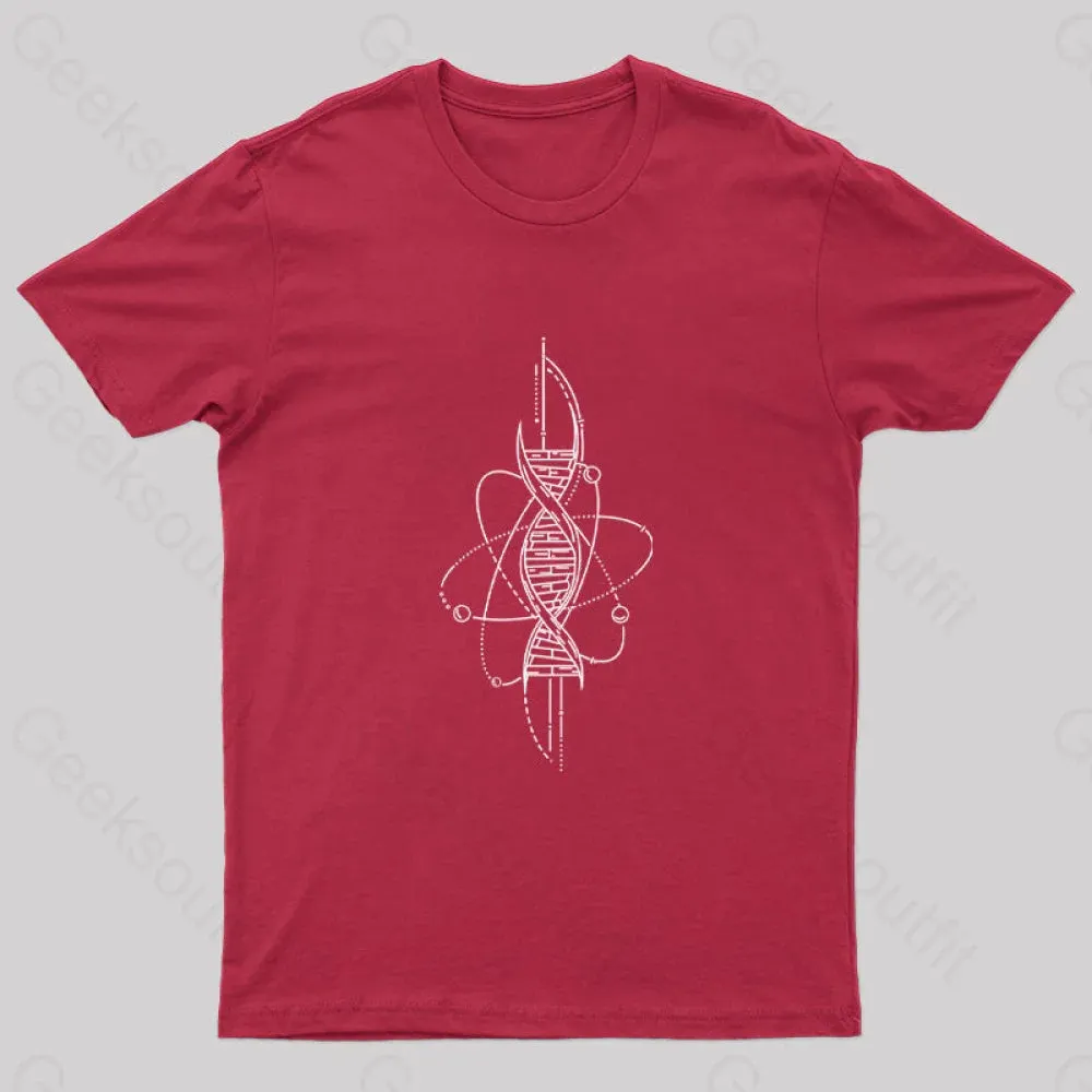 Science DNA Nerd T-Shirt - Image 5