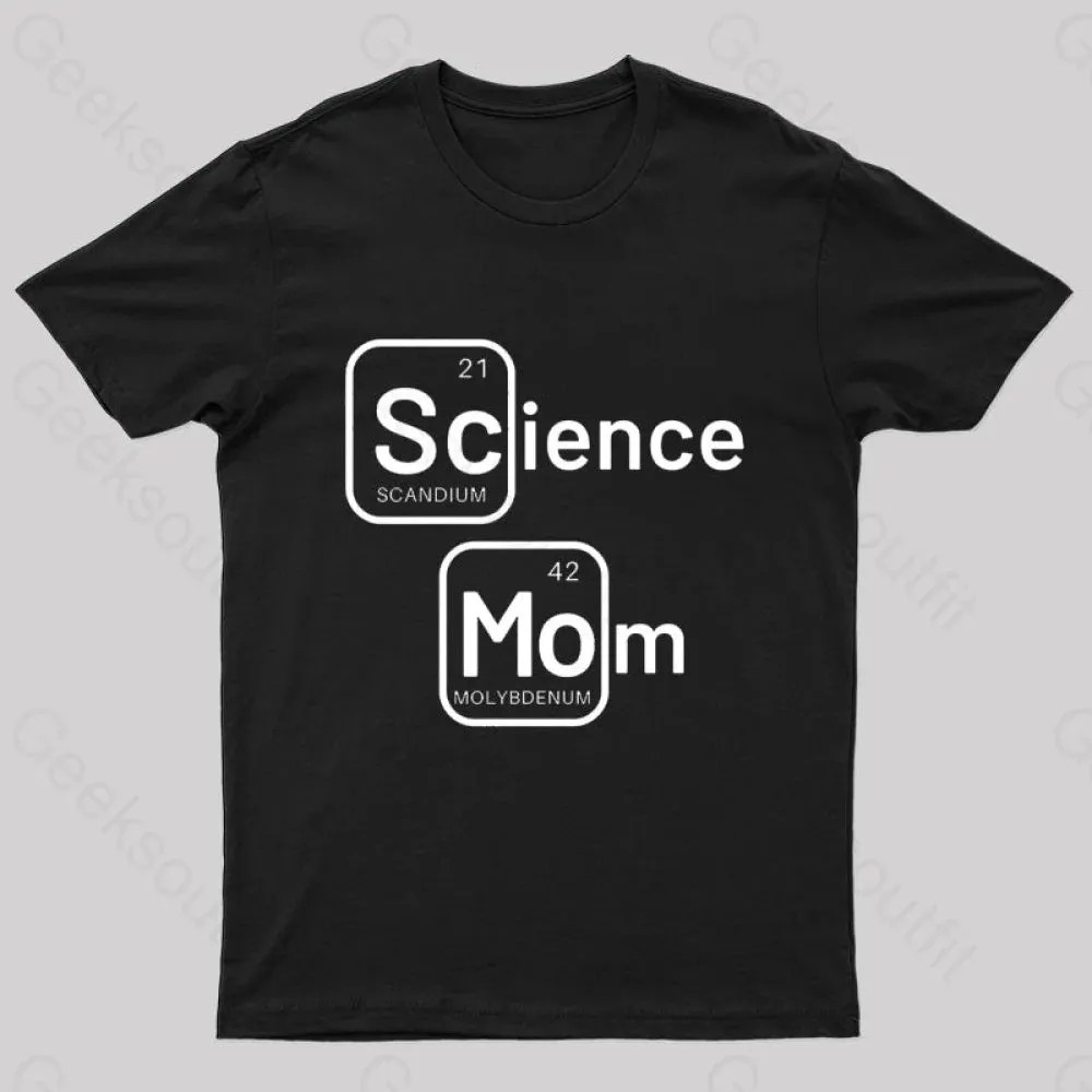 Science Mom Geek T-Shirt - Image 2