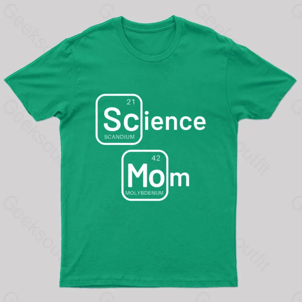 Science Mom Geek T-Shirt - Image 5