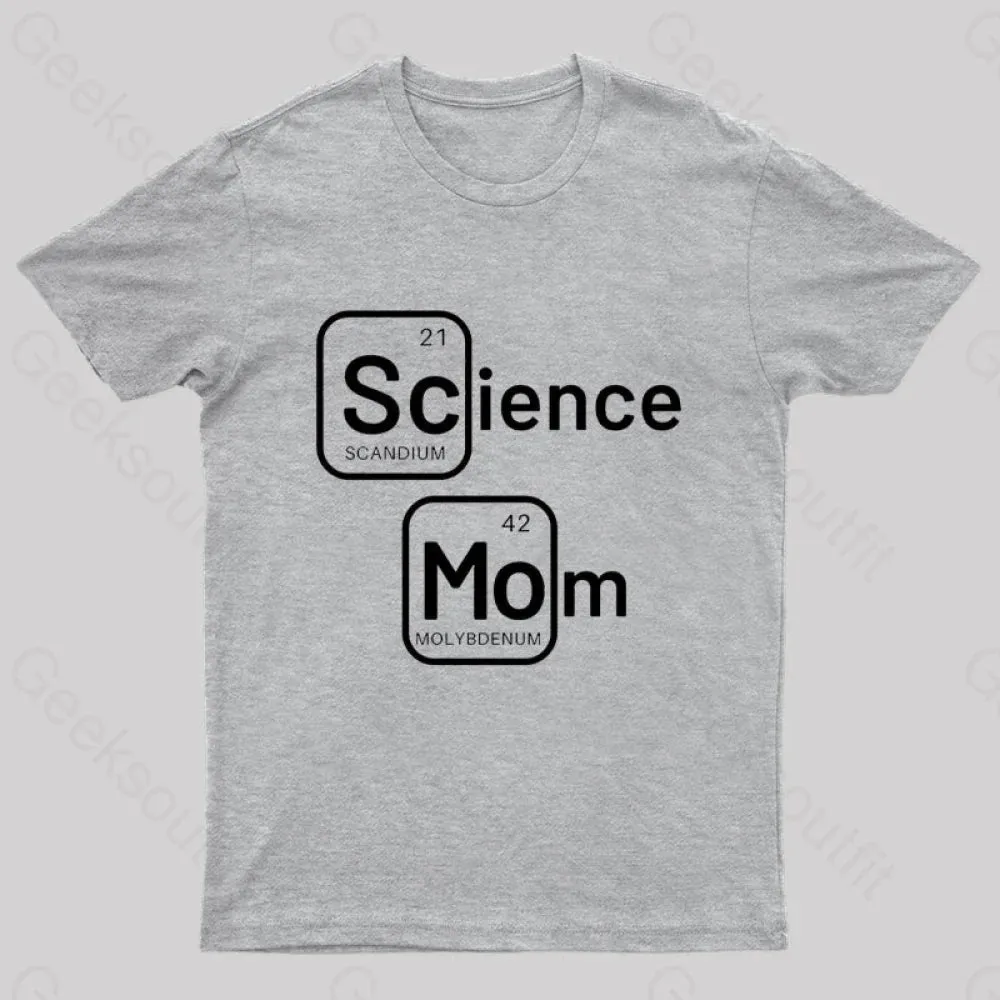 Science Mom Geek T-Shirt - Image 7