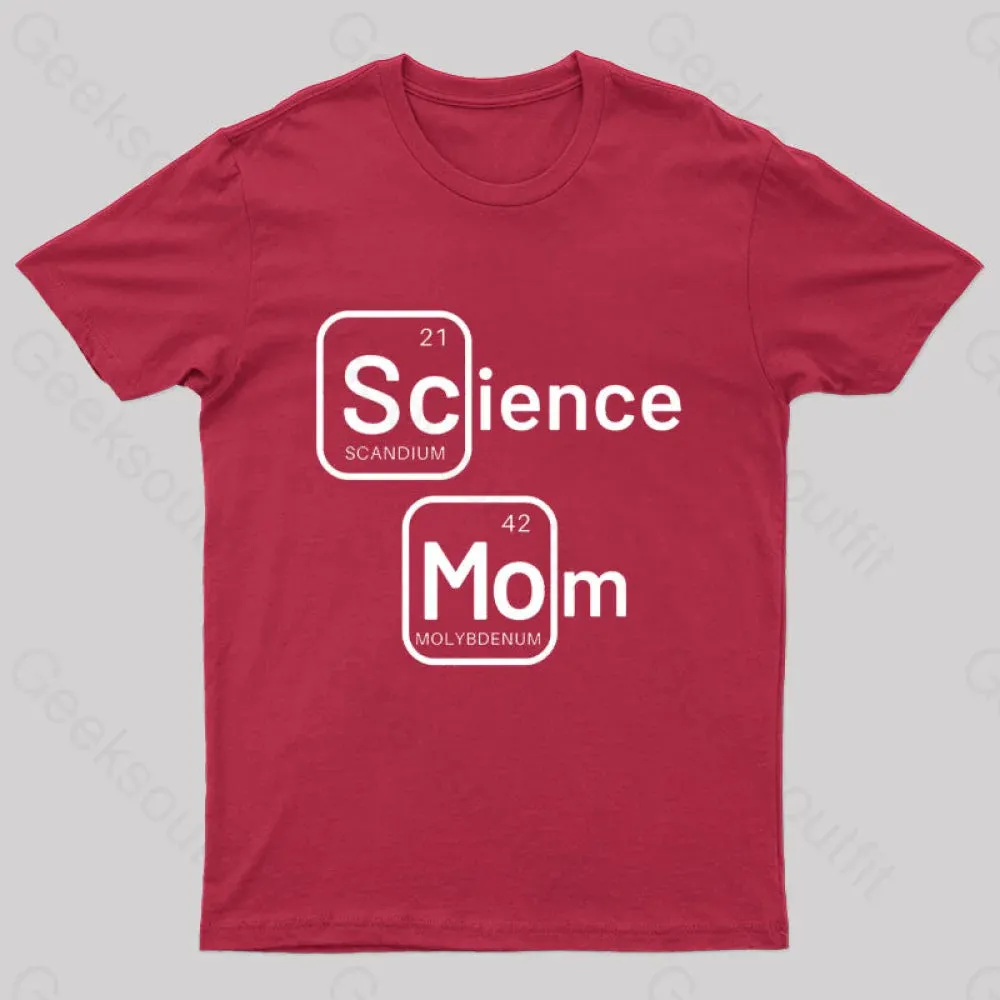 Science Mom Geek T-Shirt - Image 4