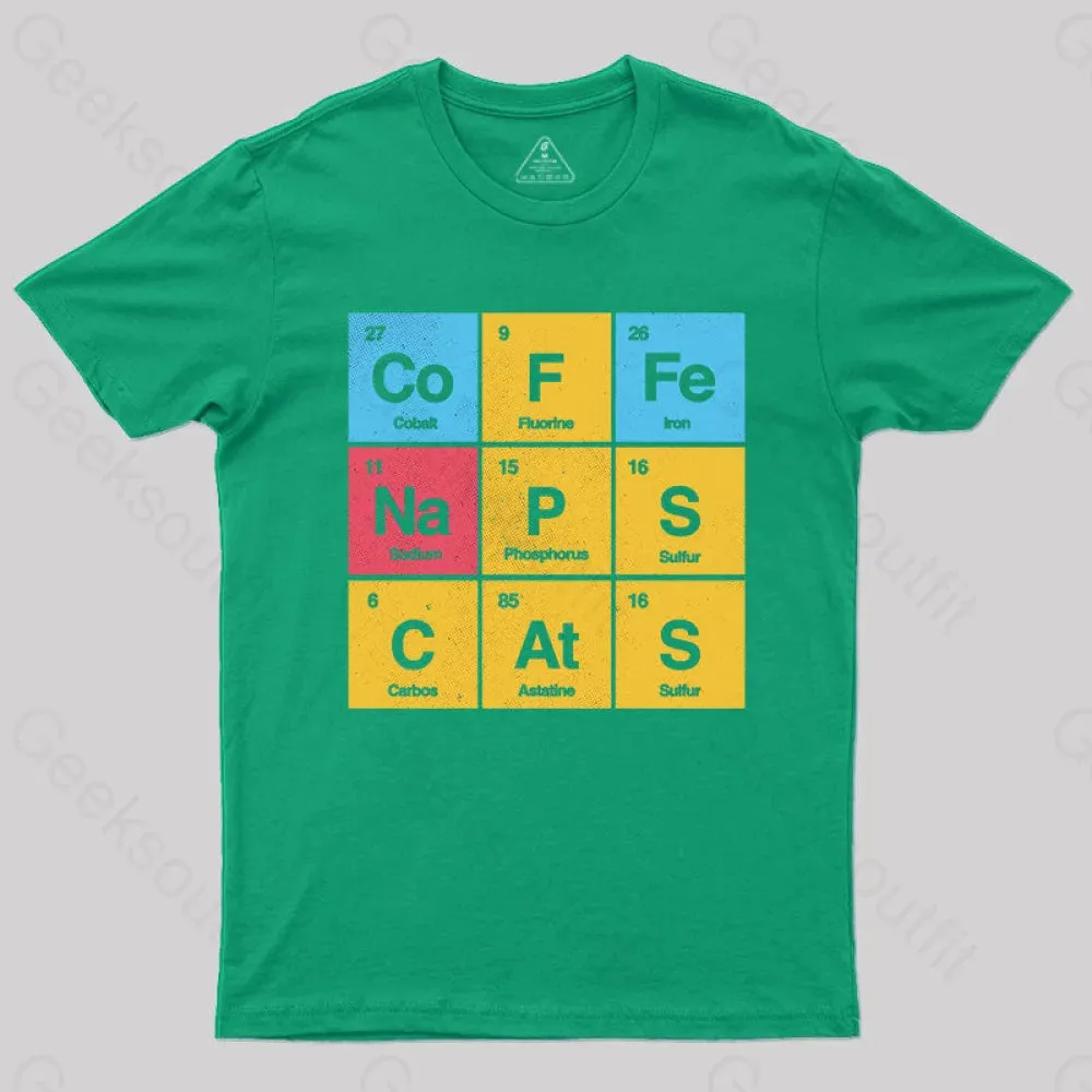 Science, Naps & Cats by Tobe Fonseca T-Shirt - Image 8