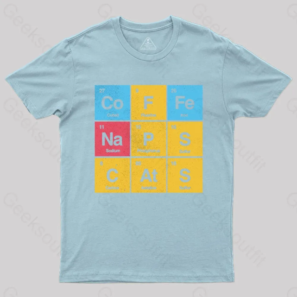 Science, Naps & Cats by Tobe Fonseca T-Shirt - Image 6
