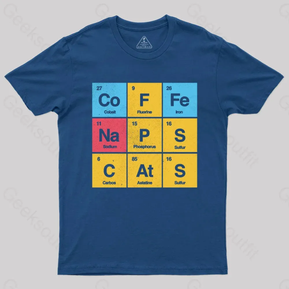 Science, Naps & Cats by Tobe Fonseca T-Shirt - Image 3