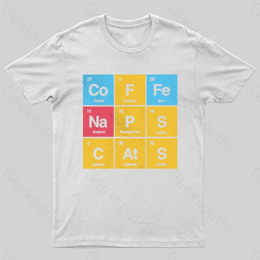 Science, Naps & Cats by Tobe Fonseca T-Shirt - Image 2