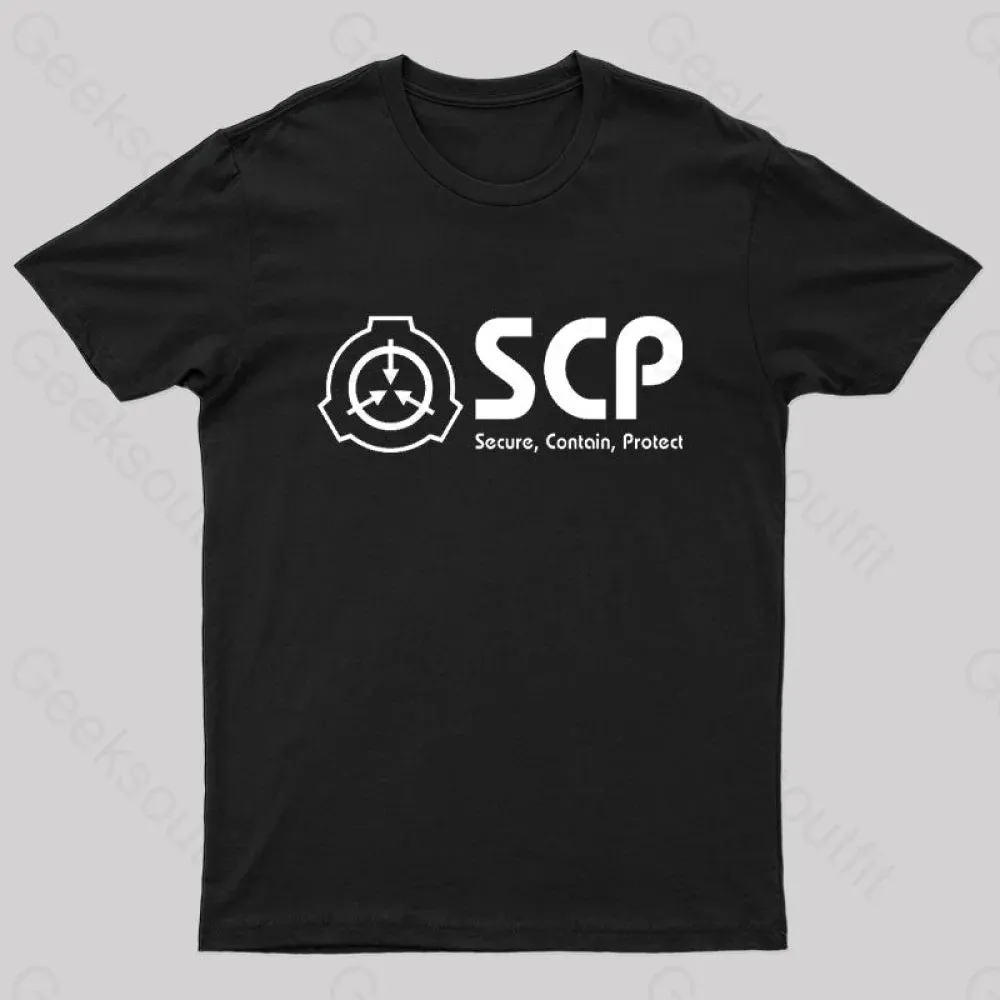 Alternative view of SCP Foundation Geek T-Shirt