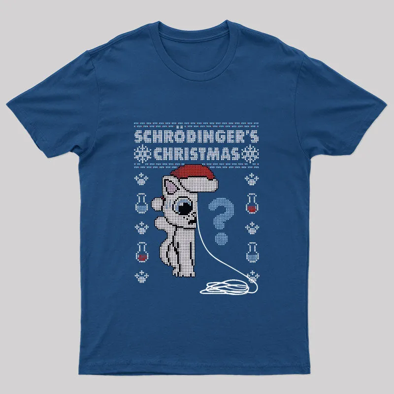 Schrödinger's Christmas! - Ugly Christmas Sweater T-Shirt
