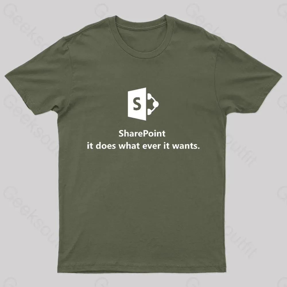 SharePoint Classic Geek T-Shirt - Image 3