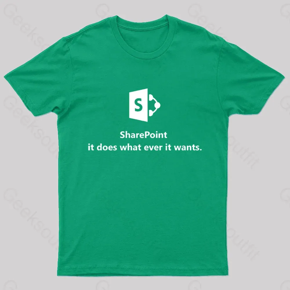 SharePoint Classic Geek T-Shirt - Image 4