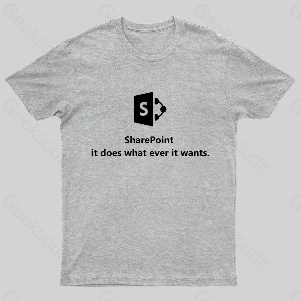 SharePoint Classic Geek T-Shirt - Image 7