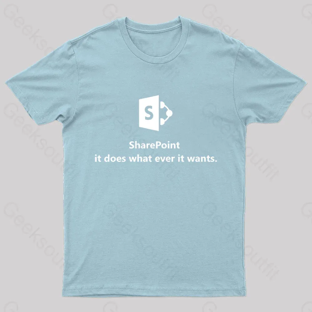 SharePoint Classic Geek T-Shirt - Image 8