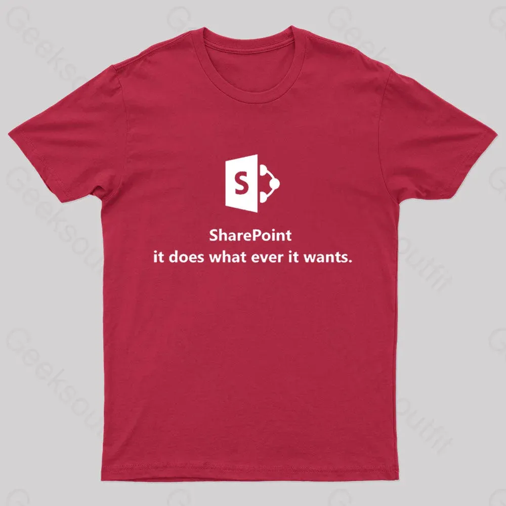 SharePoint Classic Geek T-Shirt - Image 5