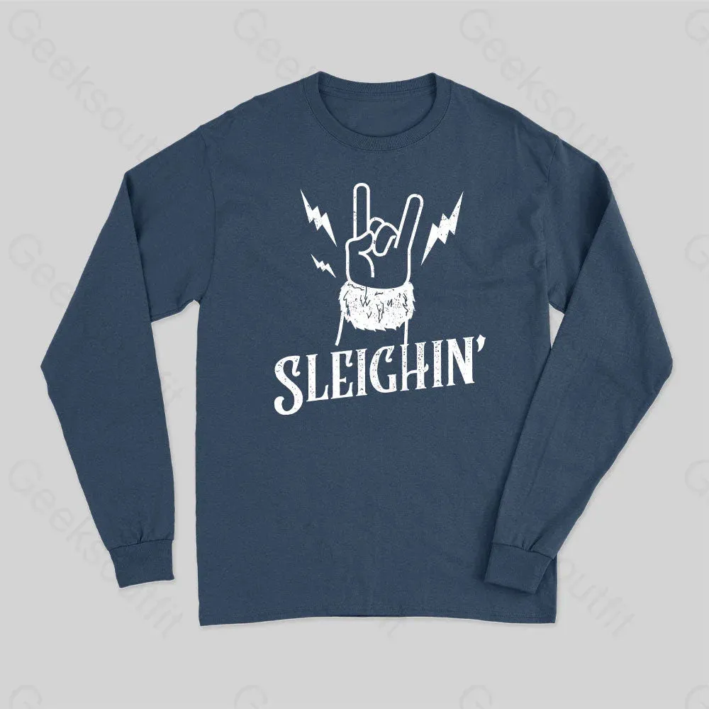 Sleighin Long Sleeve T-Shirt - Image 3
