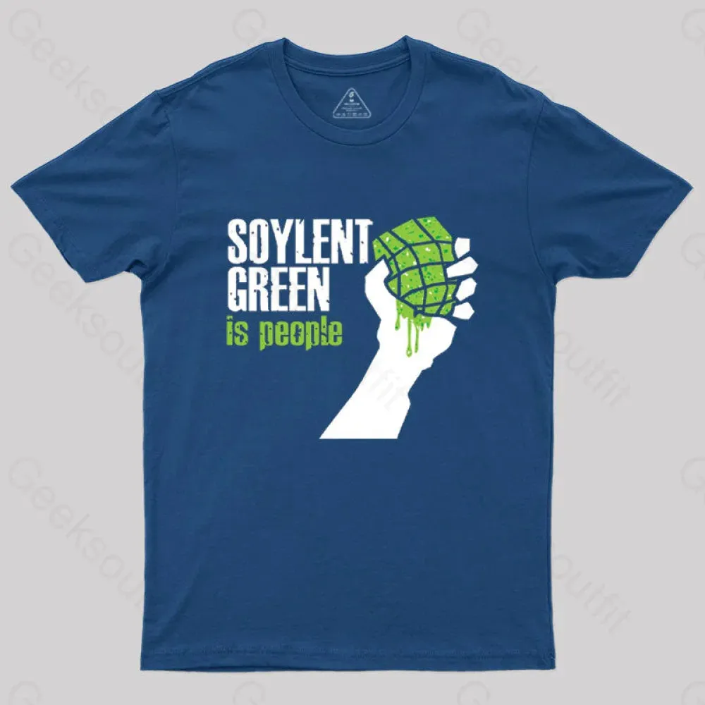 Alternative view of Soylent Green is People T-Shirt