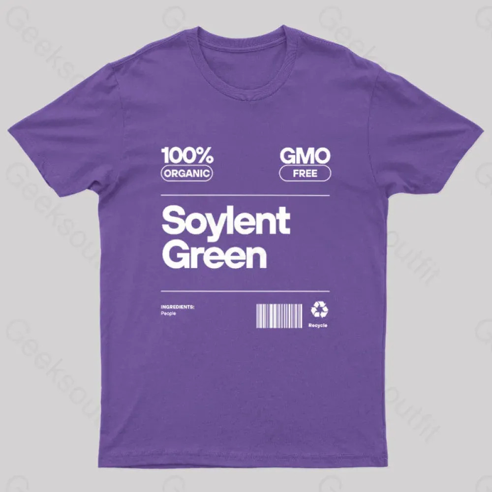 Soylent Green Tag Nerd T-Shirt - Image 6