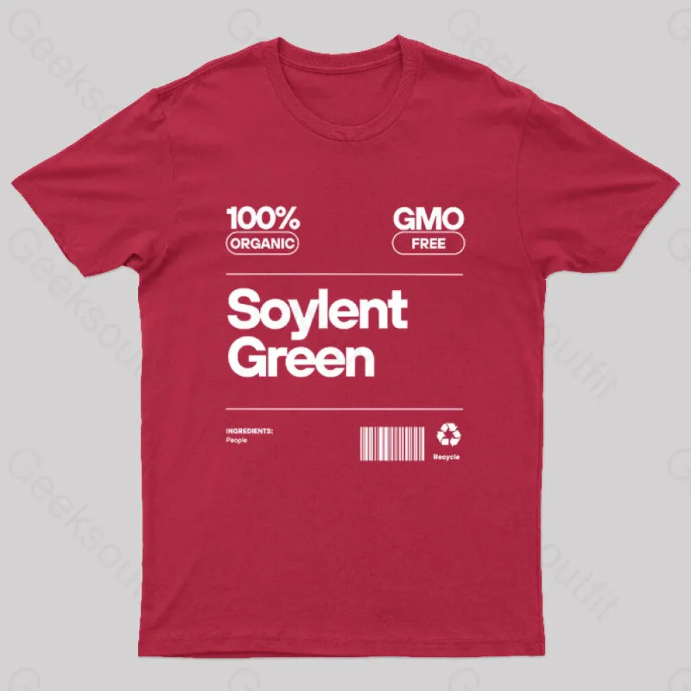 Soylent Green Tag Nerd T-Shirt - Image 5