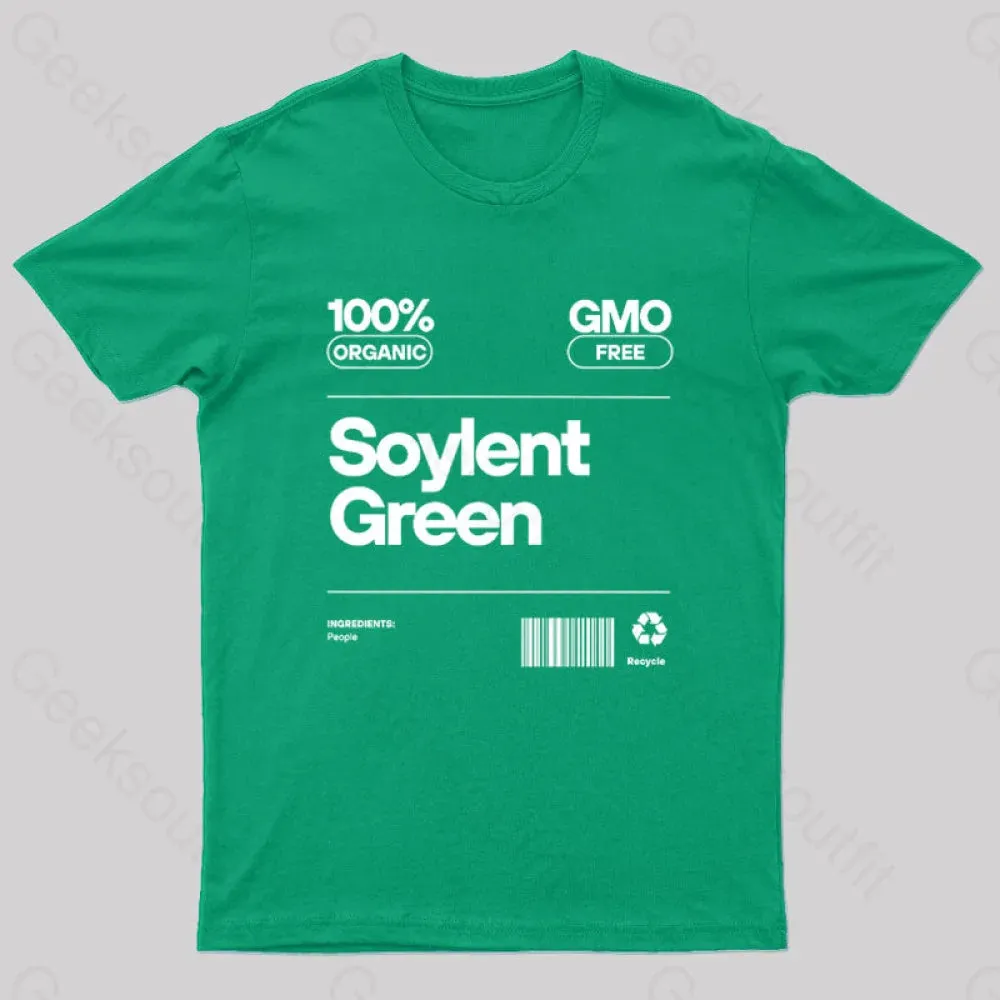 Alternative view of Soylent Green Tag Nerd T-Shirt