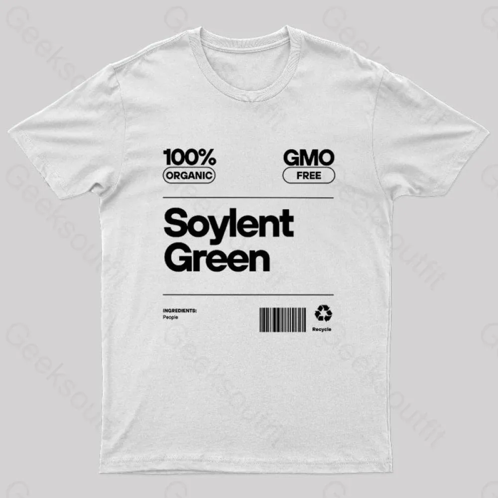 Soylent Green Tag Nerd T-Shirt - Image 11