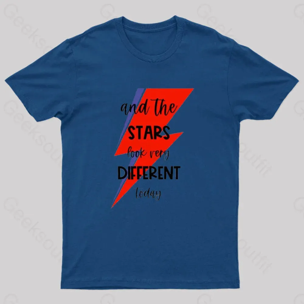 Space Oddity Rock Alternative T-Shirt - Image 2