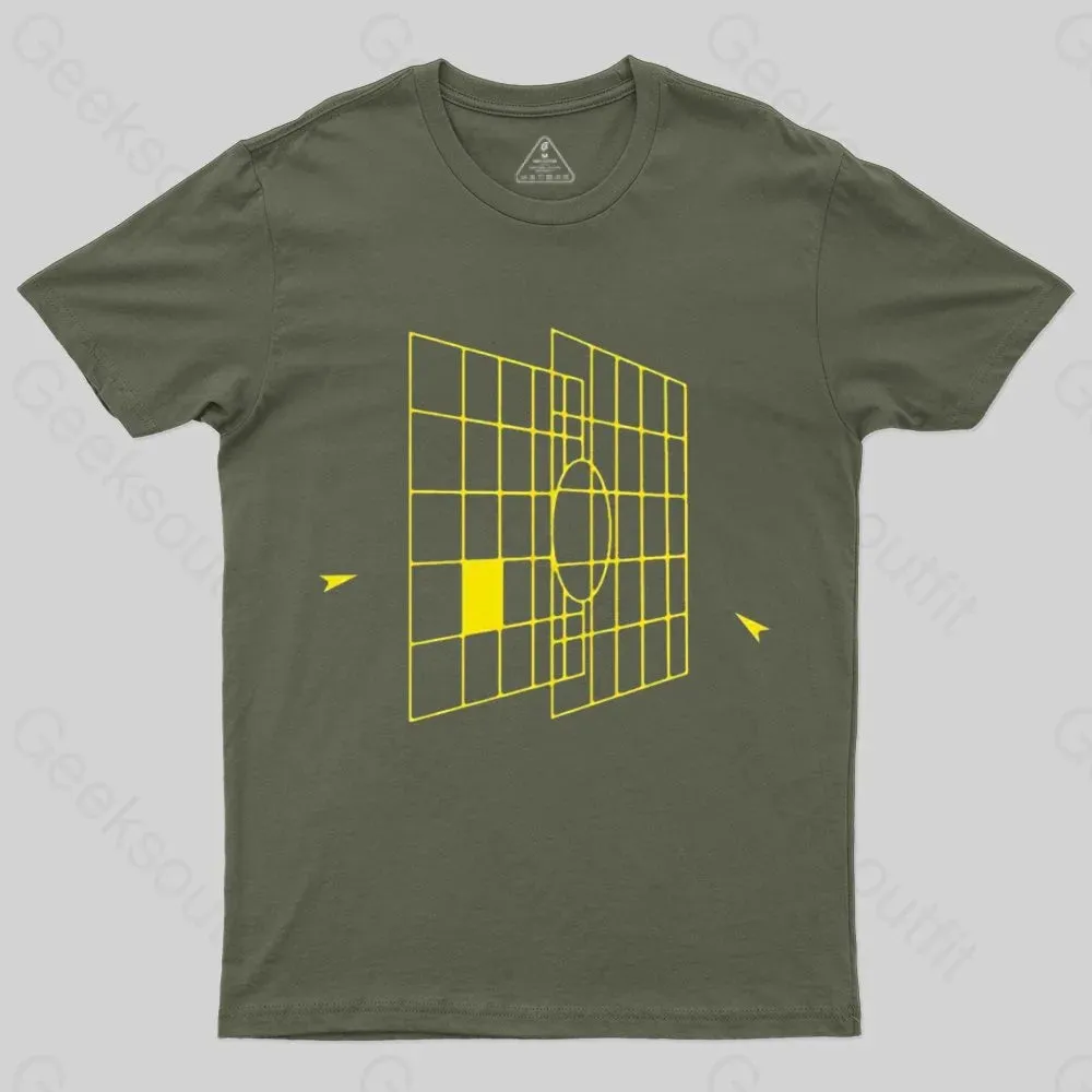 Space Ship Targeting Computer T-shirt - Image 3
