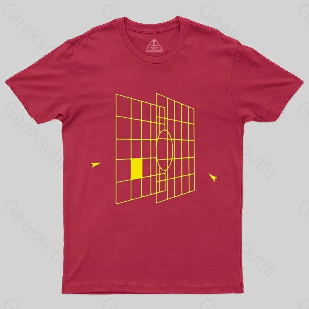 Space Ship Targeting Computer T-shirt - Image 4