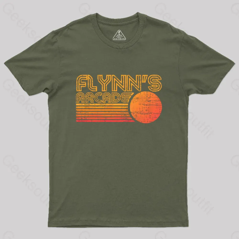 Sunset Flynns Arcade T-Shirt - Image 3