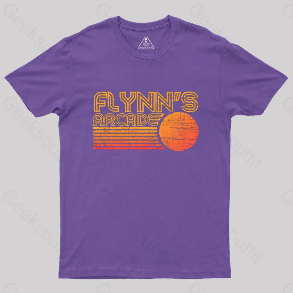 Sunset Flynns Arcade T-Shirt - Image 4
