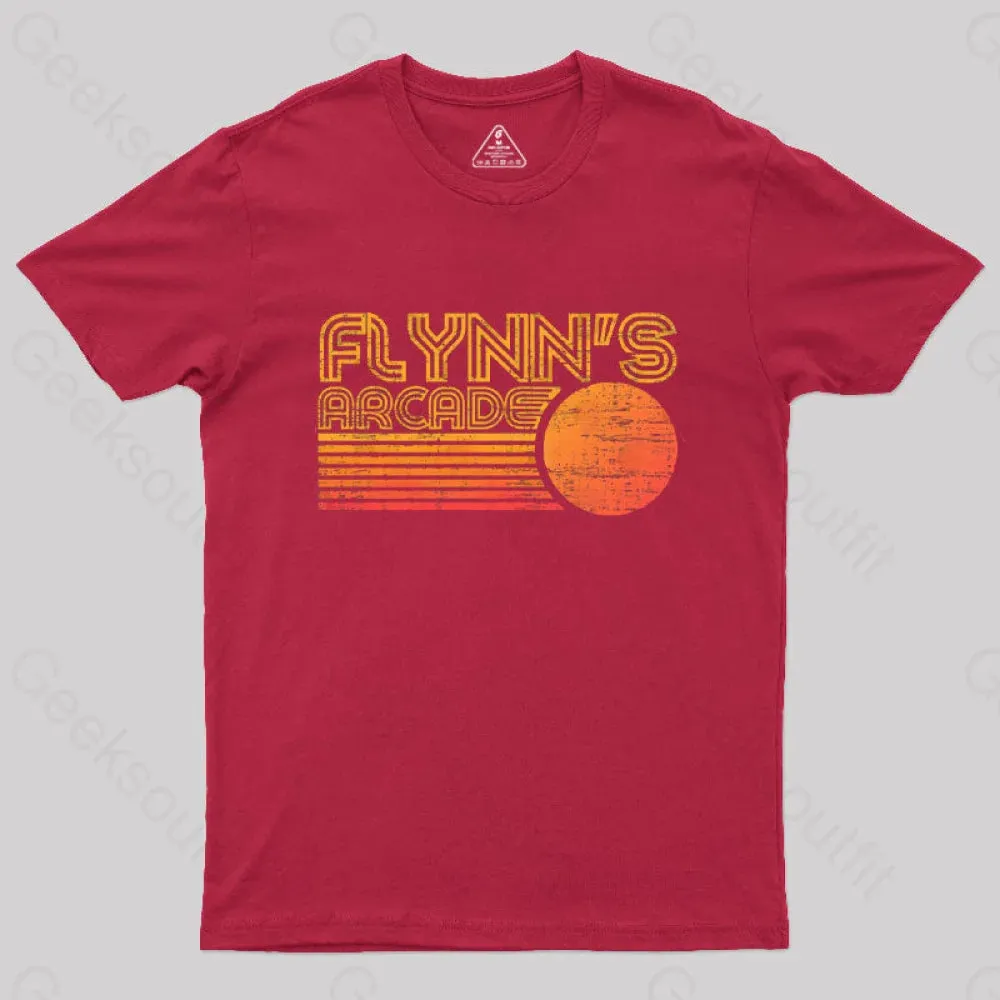Sunset Flynns Arcade T-Shirt - Image 5