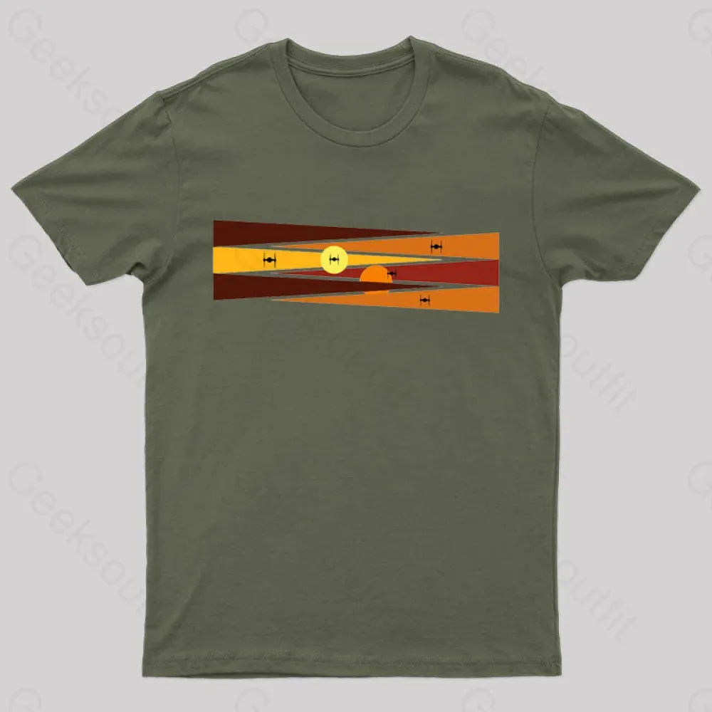 Sunset Nerd T-Shirt - Image 3