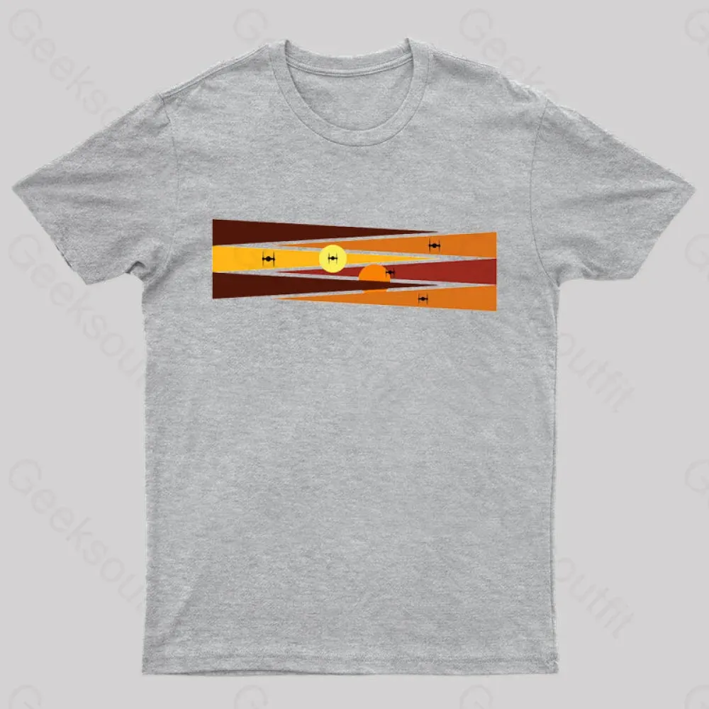 Sunset Nerd T-Shirt - Image 7