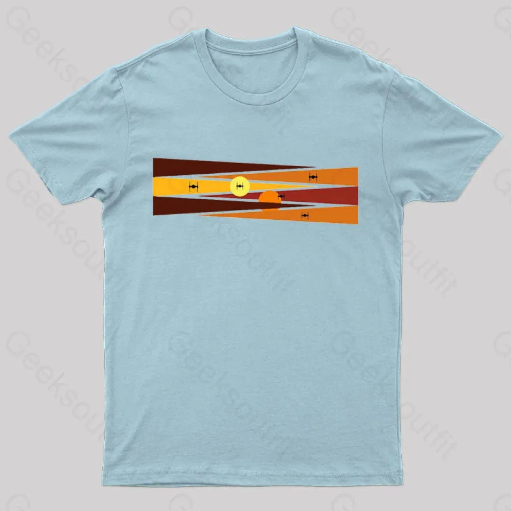 Sunset Nerd T-Shirt - Image 6