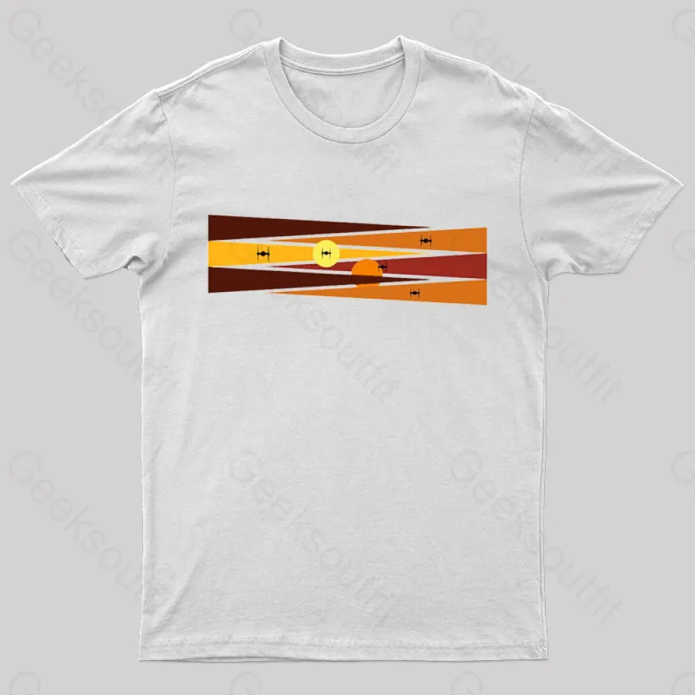 Sunset Nerd T-Shirt - Image 8