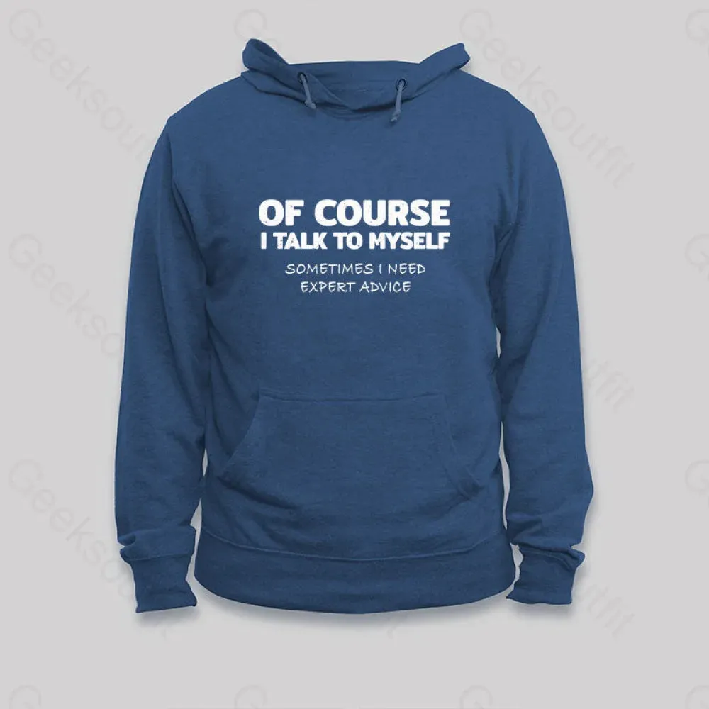 Talk To Myself Hoodie - Image 4