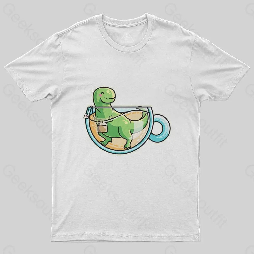 Alternative view of Tea Rex T-Shirt