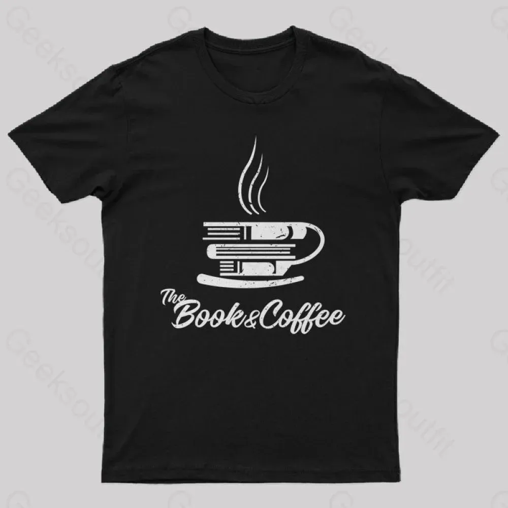 Alternative view of The Book & Coffee Geek T-Shirt
